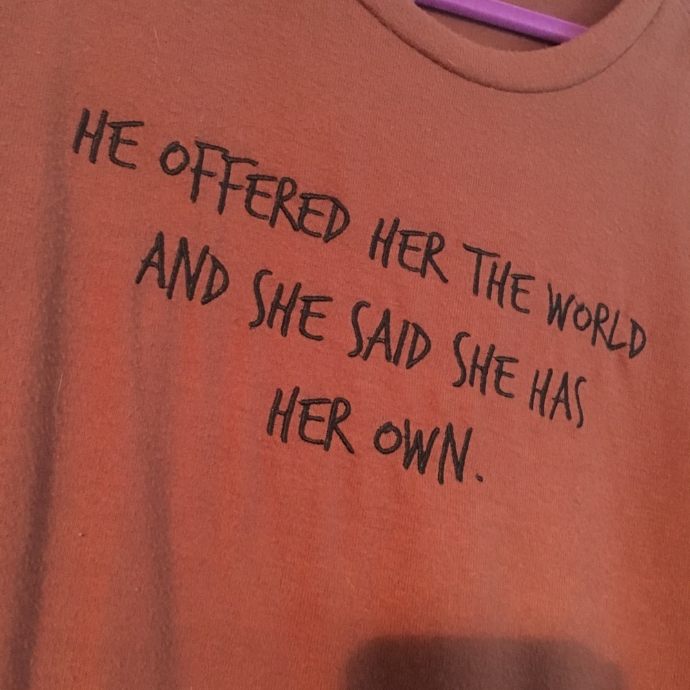 Crew neck